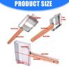 Wooden Handle Cutter Uncapping Scraper Shovel Propolis Scraper Uncapping Fork Beekeeping Equipment