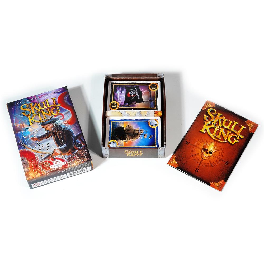Skull King Brettspiel Piraten-Abenteuer-Strategiekarten zur Verbesserung der Interaktion bei Partyspielen