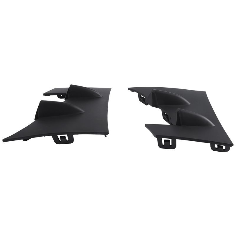 A03E-1Pair 2058858402 Fog Light Frame Cover Bumper Cover Decorative Cover Replacement Parts For Mercedes-Benz W205 2058858502