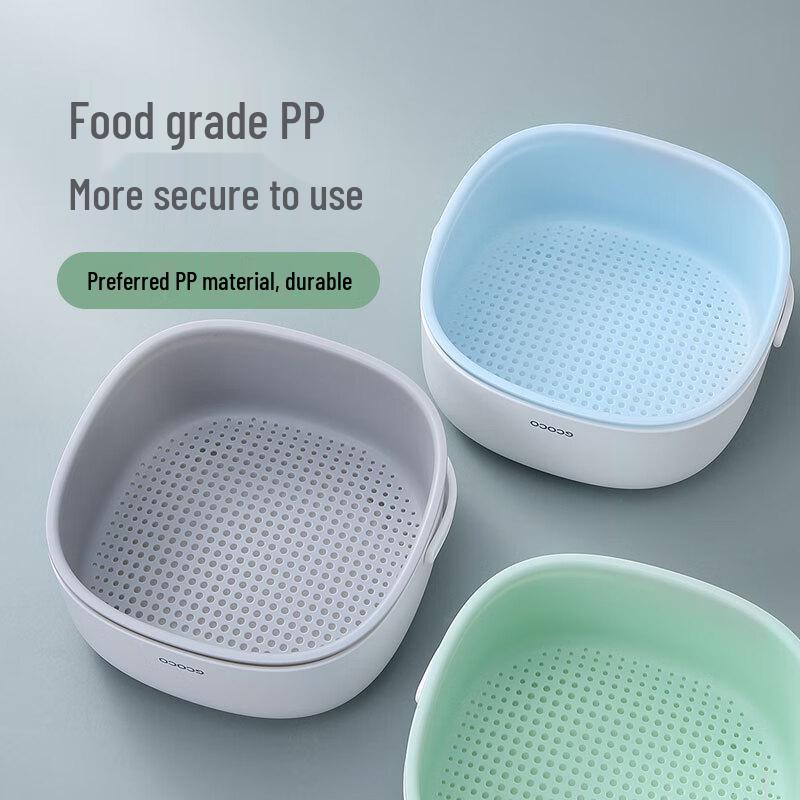 Doppelschichtiger Küchenabtropfkorb