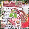 1/4Pcs Christmas Diy 3D Landscaping Stickers Miniature Scene Cabin Stickers Scene Stacking Pasting Cute Adult Child Gift