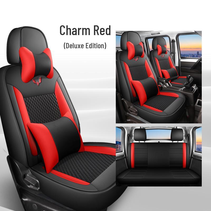 Wuling New Card Truck Seat Cushion - Ice Bean, All-Season Set