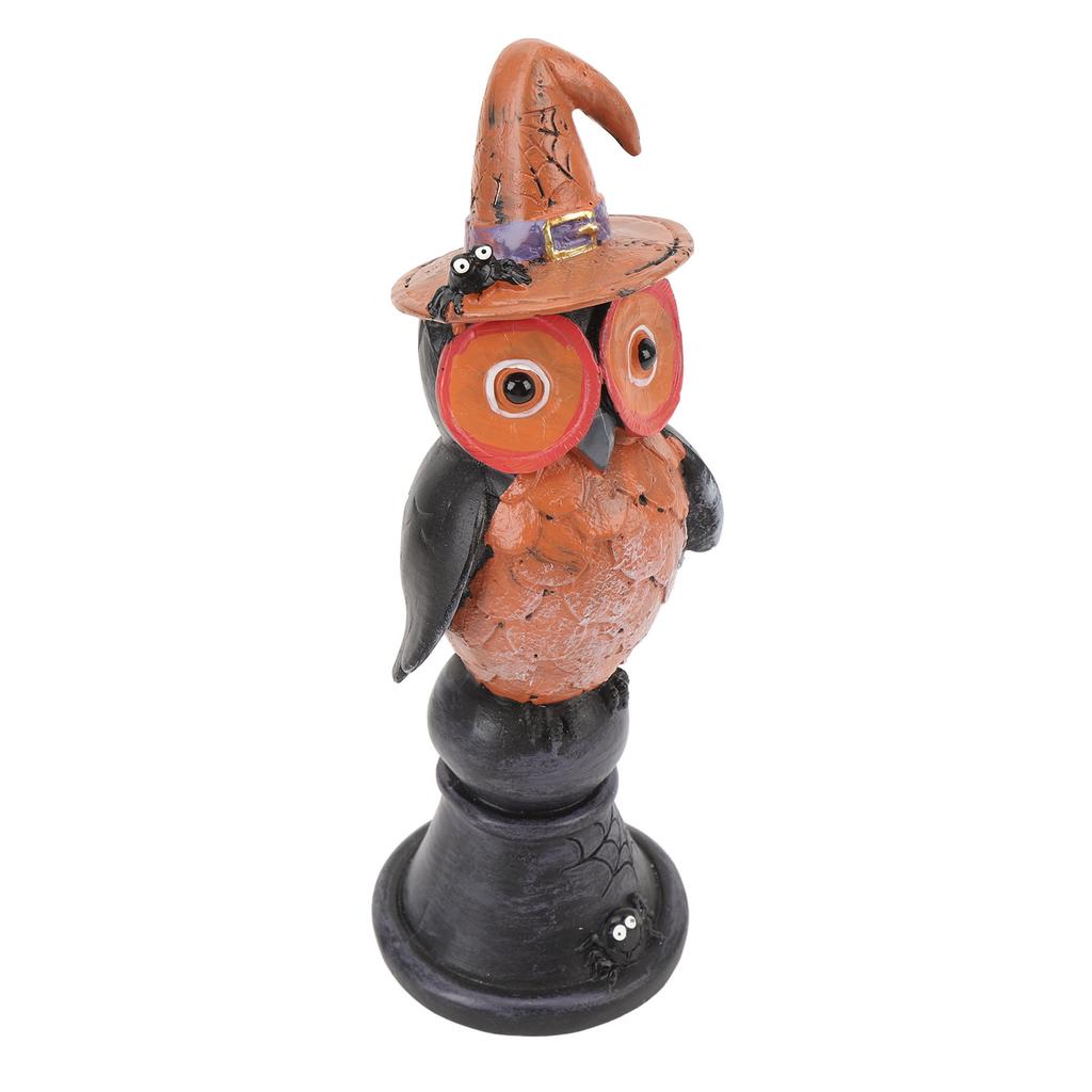 Gotische Eulenstatue, Schreibtischdekoration, Foto-Requisiten, gotisches Eulen-Ornament für Wohnzimmer, Eingang, Fernseher