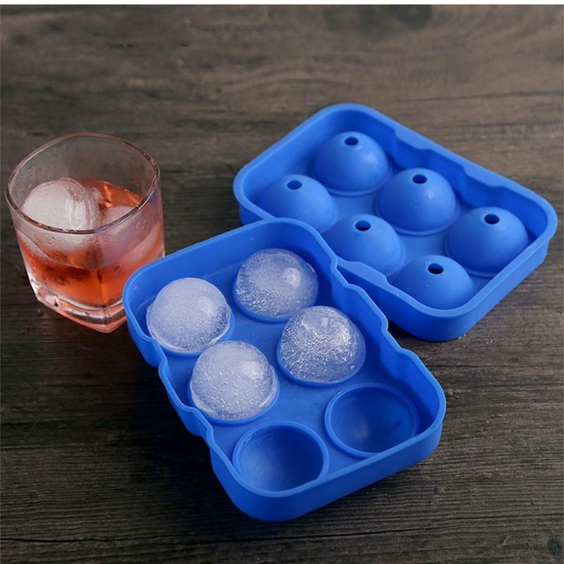 

Creative Whiskey Round Ice Cube Ball Maker Mold Large Mould Tray Random Color