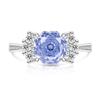 Light Sweet 925 Silver Rose Cut High Carbon Diamond Candy Design Sense Women's Ring Jewelry