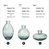 Elegant Transparent Mini Vase Set for Fresh Flowers, Craft Ornaments for Living Room Décor