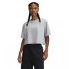 Womens/Ladies Rival Plain Cropped Loose T-Shirt