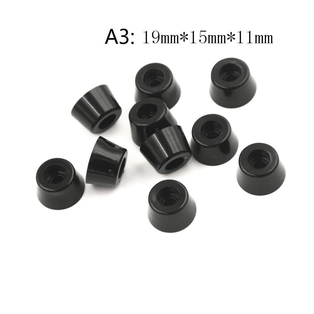 10pcs/lot Black Rubber Feet Chair Floor Protector Non-slip Furniture Feet Table Leg Cover Cabinet Bottom Pads Funiture Legs