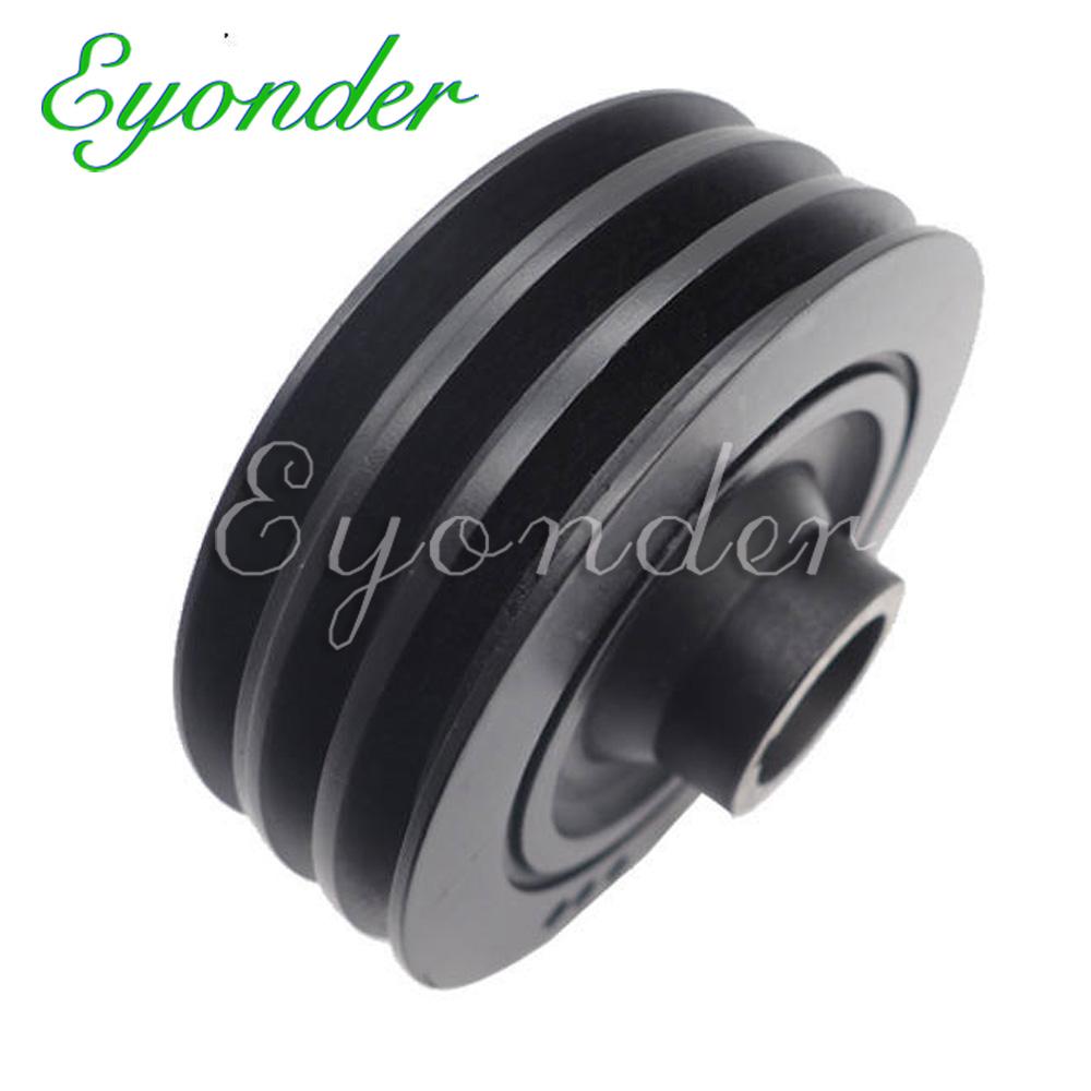 Car Parts Engine Damper Belt Crankshaft Pulley For MITSUBISHI PAJERO II V46W V26W 2.8 1994-1999 4M40-T ME202490