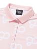 20TH HOLE 20 Symbol Logo Pattern Yoko Waieri Women'S T-Shirt [Pink]