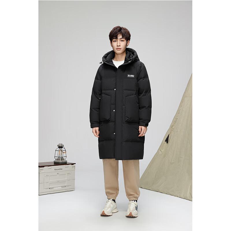 YAYA Men s 2024 Long Hooded Down Jacket XL