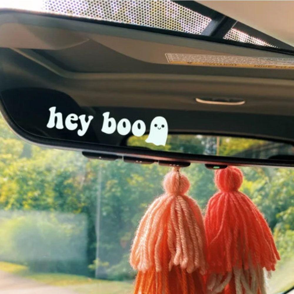 Self-Adhesive Car Mirror Stickers Vinyl Auto Mirror Stickers New Car Window Decal