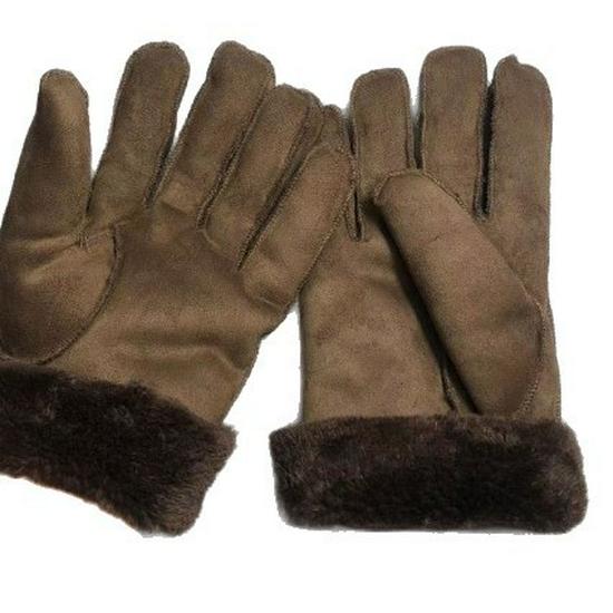 Neukundenrabatt - Damen Wildlederhandschuhe im amerikanischen Retro-Stil: Warm, gefüttert, winddicht für Herbst & Winter