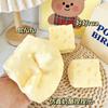 Squeeze Toys Cheese Cheese Stress-Relieving Simulation Toy With Slow Rebound For Class Relaxation And Venting Gift Toy
