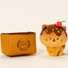 Mini Cute Bread Kitten Plush Toy with Small Box Kawaii Chef Cat Soft Doll Dessert Shop Decoration Adorable Gift