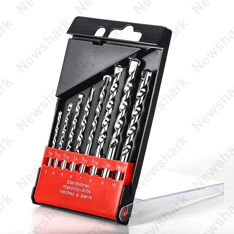 Multi Functional Concrete Wall Cement Brick Drill Bits Alloy Impact Drill Bits Straight Shank Construction Drill Bits