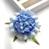 2 Pezzi Fermacapelli da Donna con Fiore 3D Fermagli per Capelli Denti Antiscivolo Accessori per Capelli per Vacanze Tempo Libero Ciuffi Laterali