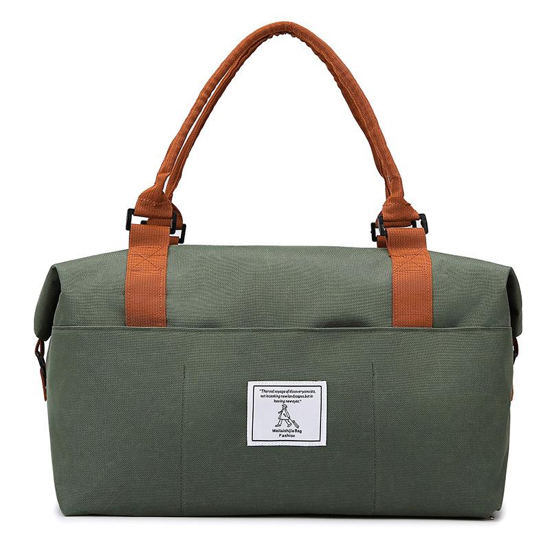 Korean Version of the New Travel Bag, Short-distance Fitness Bag, Hand Case, Trolley Case, Luggage Bag, Sports Simple Casual Yoga Bag