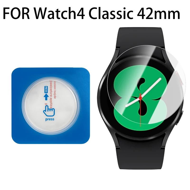 For Galaxy Watch 7 6 5 4 Screen Protector Tempered Glass Film HD Full Cover 40mm 44mm Ultra 47mm Classic Protective Screen Film