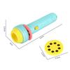 Kids Projector Flashlight Different Animal Patterns Early Educational Science Projector Luminous ToyBlue(80 Patterns)