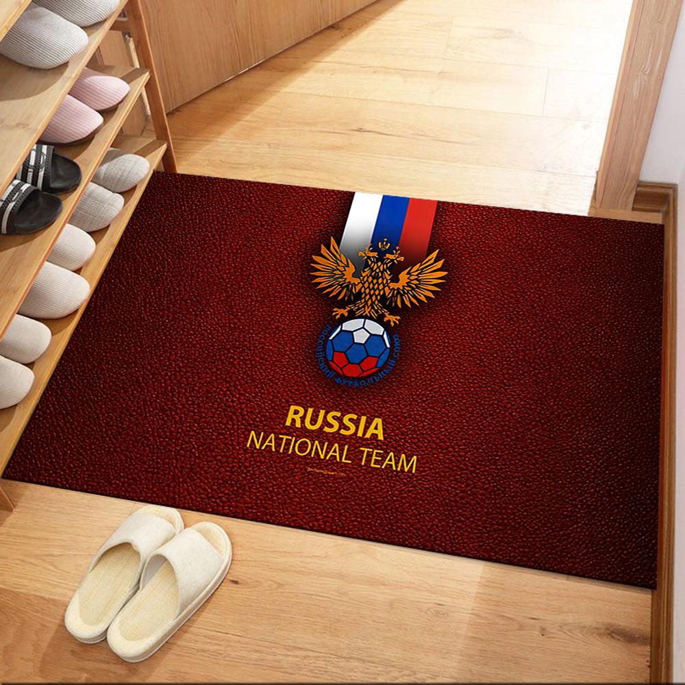 Red-style Russian Emblem Square rugs are a great choice for living rooms, bedrooms, home décor, and as gifts.