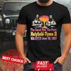 Vintage Style Iron Mike Tyson Vs Holyfield T-Shirt Unisex Black T-Shirt QO5896