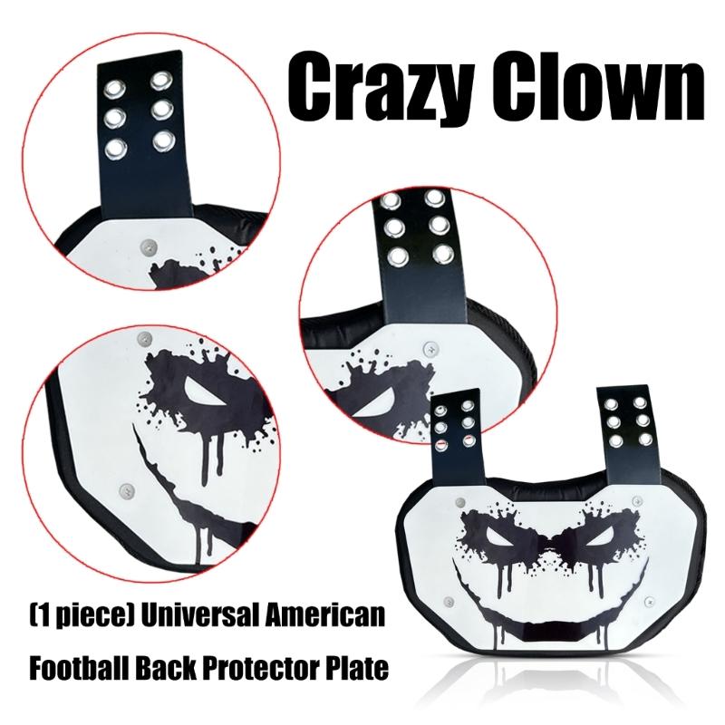 Light Weight Football Back Guard Protective Gear For Athletes Flexible With Ergonomic Curvature During Sports Activity