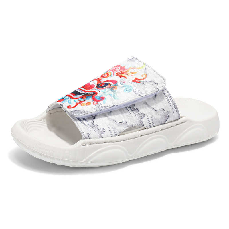 Fashion Ablution Sumer Sandals For Men's Beach Slippers Slips Shoes Original Man Flip Flop Sneakers Sports Deals Expensive Resale