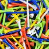 Multi-color Durable Impact-Resistant Plastic Golf Tees