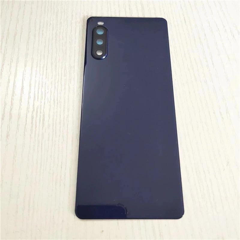 Glass Back Cover For Sony Xperia 10 II Back Housing Cover Rear Repair Parts With Adhesive