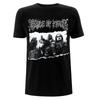 Cradle of Filth Band Photo Logo Print Cotton TShirt Black Metal Streetwear Unisex Crew Neck Short Sleeve Tee