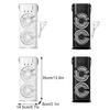 Double-Headed Spray Air Conditioner Fan 3 Speeds Rechargeable USB Desk Air Cooler Night Light Easy Cooling for Office Home