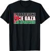 Unisex Shirt Cotton Oversize Large Size Free Palestine Free Gaza End Apartheid Palestinian Flag T-Shirt