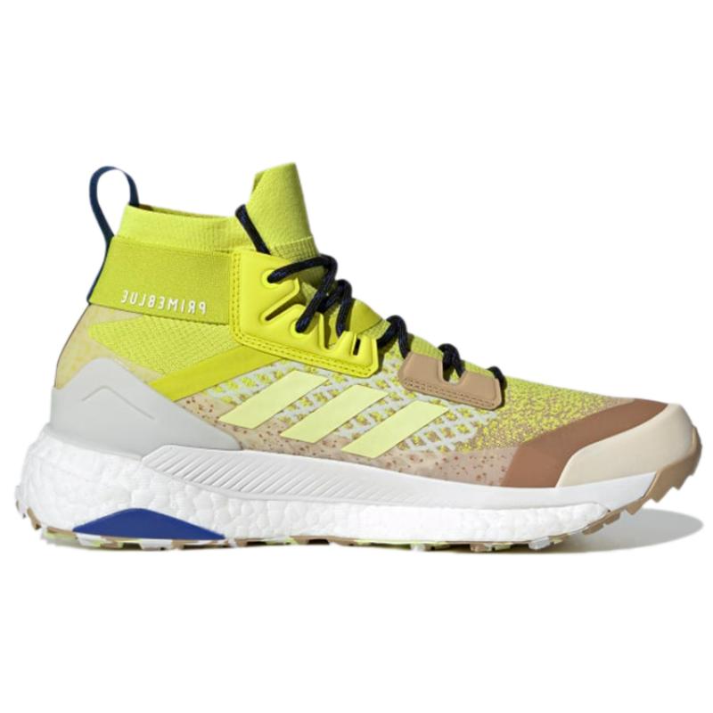 Adidas Terrex Free Hiker Primeblue Beigeton Pulsgelb Sneaker FZ3627