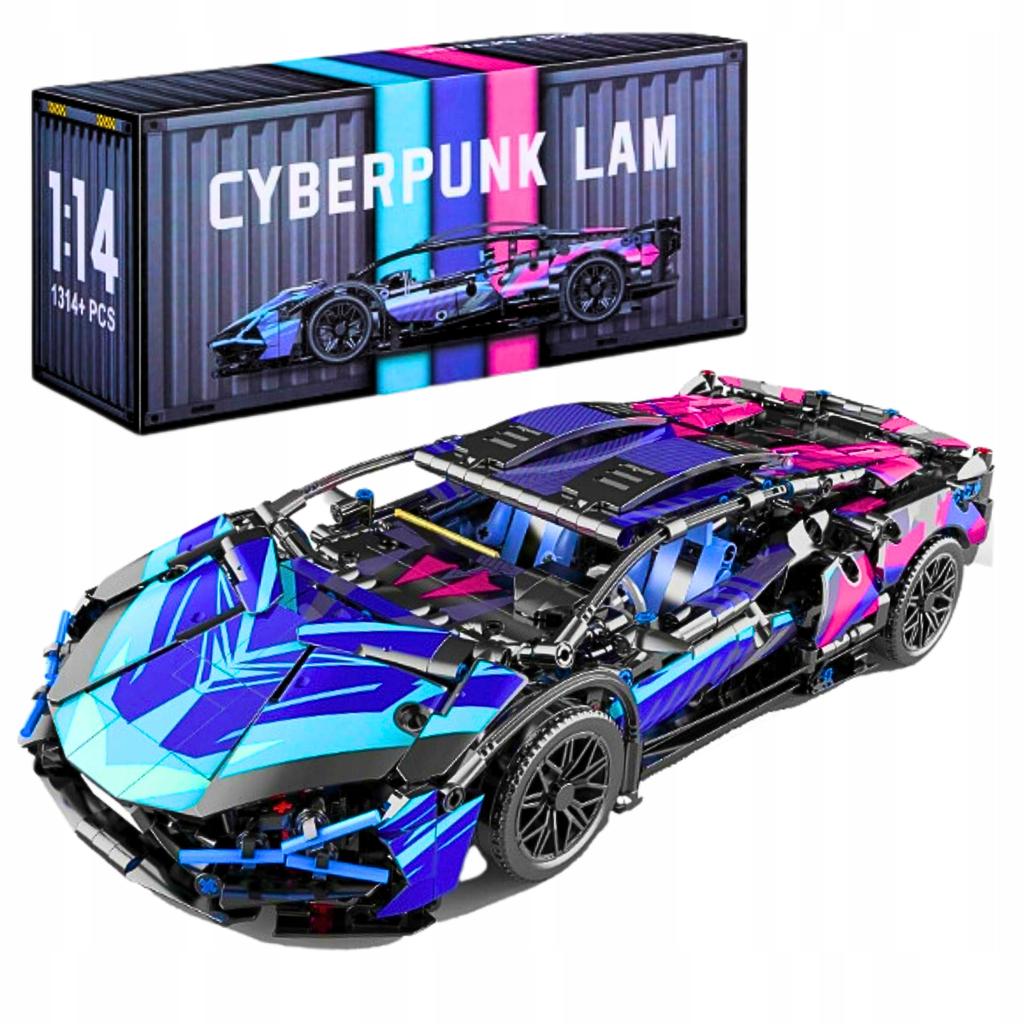 Construction Bricks Car Set Lamborghini 1280 Pcs.