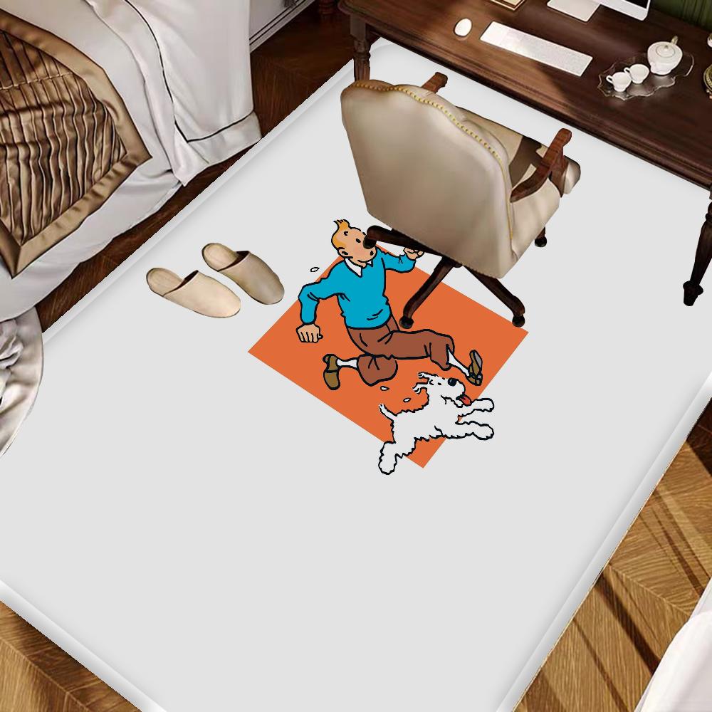 Tintins Room Mats Nordic Style Home Doormat Bathroom-Toilet Mats Bedroom Hotel Decor Mat