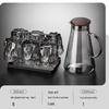 Chixing Vintage Embossed Glacier Glassware Set