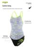 Yingfa Women's Professional Triathlete One-Piece Slimming Swimsuit 8092
