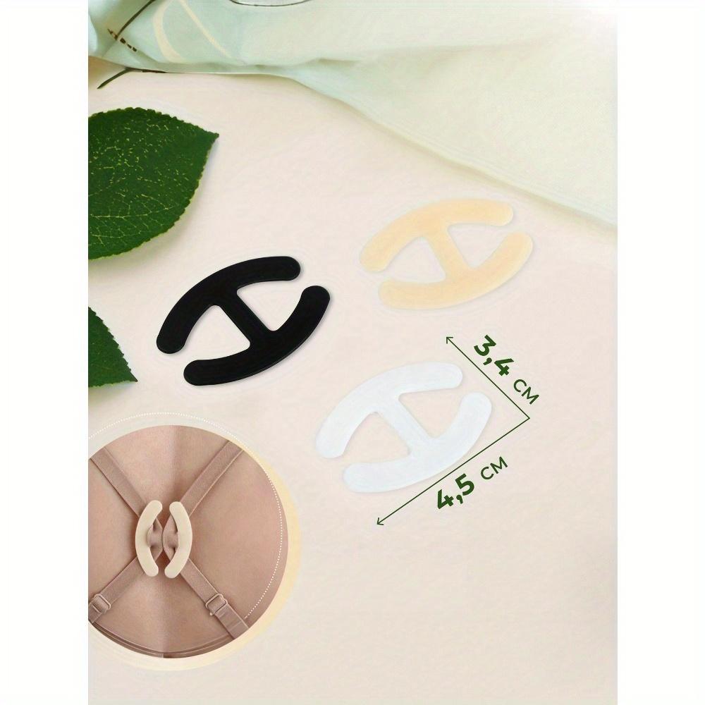 Flower Shaped Bra Strap Clips, Invisible Anti-Slip Bra Strap Holders Women's Undergarment Accessories Invisible Slip-Proof Bra Strap Buckle