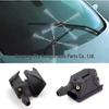 Adjustable Car Windshield Wiper Arm Nozzle, 4-Hole Spray, 8mm/9mm