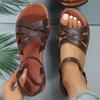 Fashion Non Slip Rubber Soles Ladies Daily Sandal Hot Lightweight Women Sandals Summer Women Shoes Flat Sandals Roman Strap Sandals