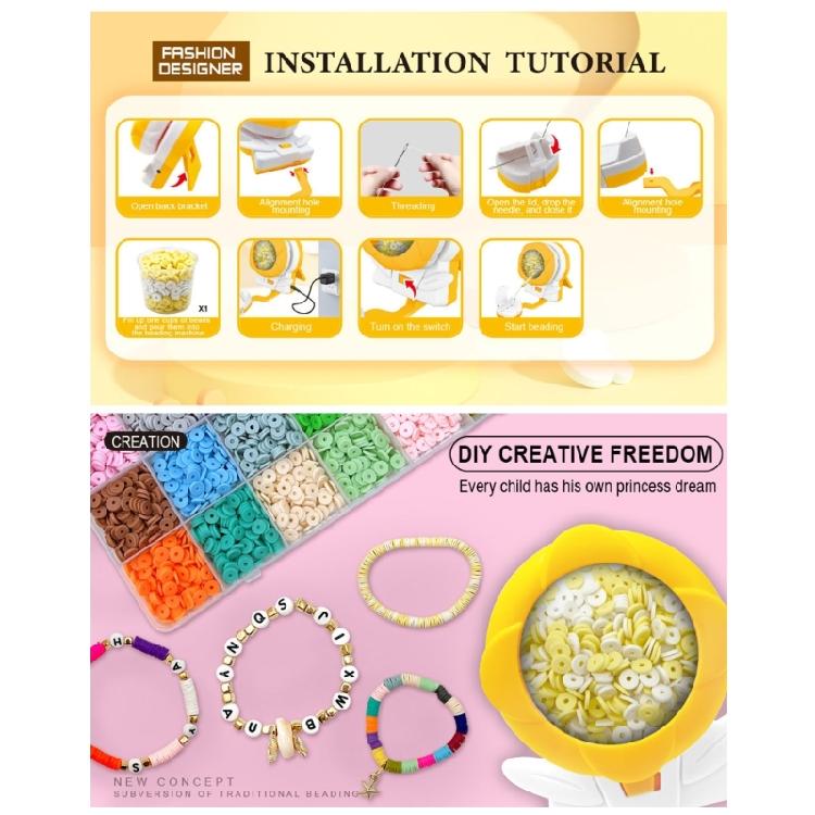 Electric Bead Spinner Set Clay Bead Spinner  Bead Spinner for Bead Making