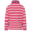 Lazy Jacks Girls Striped Pique Sweatshirt
