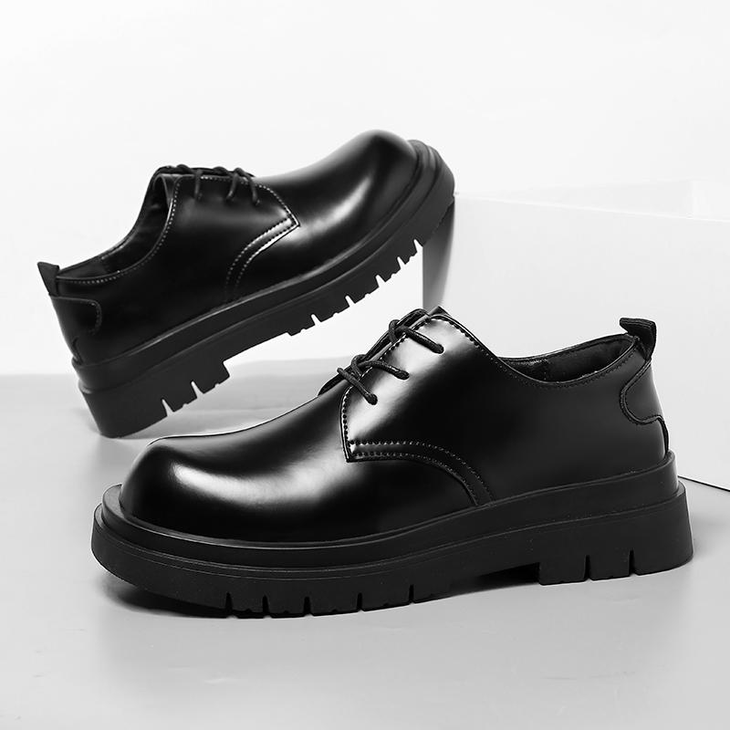 Мужские туфли из спилка для свадьбы — фото 5