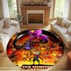 Five Nights at Freddy's Print Round Rug, Washable Floor Carpet, For Entryway Dorm Laundry Room Office Study, Home Decor Birthday Christmas Gift