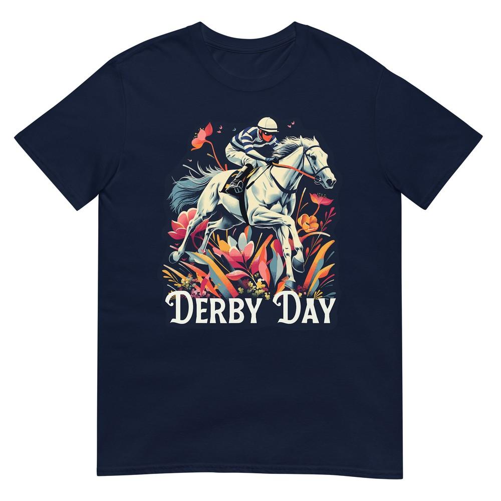 Elegant Derby Racing Day Ky Horse Racing Spectacle Tshirt S