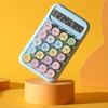 Mechanical Calculator Retro Typewriter Style 10-Digit Calculator with Large LCD Display for School Office