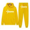 Gothic Punk Rock Letter Hoodie & Sweatshirt Set - Trendy Streetwear