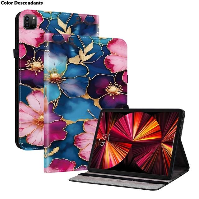 

Painted Flip Leather Tablet Case For iPad Air4(2020)Air 5 AIR 202210.9 compatible Shockproof Protect Cover For iPad Air 11(2025) iP Air 112025 2024