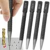 4Pcs Automatic Center Punch Spring Loaded Positioning Tools For Metal Wood Drilling Hole Marking High Hardness Steel Hand Tools